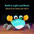 control future Crawling Crab Baby Toy - Infant Tummy Time Toys 3 4 5 6 7 8 9 10 11 12 Babies Boy 3-6 6-12 Learning Crawl 9-12 12-18 Walking Toddle...