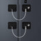 Fridge Lock (2 Pack),Refrigerator Lock with Keys,for Fridge, Cabinet Locks, Drawers, Dishwasher, Toilet and Child Safety Cabinet Locks, 3M Adhesiv...