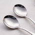 Soup Spoons, Stainless Steel 6.1” Heavy Duty Round Spoons, Dinner Spoon Table Spoon Silverware, Metal Spoon Cutlery Set, 6-Piece...