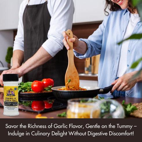 Smoke n Sanity Essence of Garlic Salt - Monash Certified Low FODMAP - Contains No Onion - Certified Gluten Free - Certified Kosher - Dairy Free Lo...