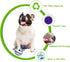 Small Dog Ball, Interactive Dog Toys Ball,Squeaky Dog Toys Ball,Glow in The Dark Ball for Training Teeth Cleaning Herding Balls Indoor Outdoor Saf...