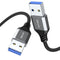 QianLink USB to USB Cable, (6.6ft) 5 Gbps USB 3.0 A to A Male Cable, USB Male to Male Cable Double End USB Cord Compatible for Hard Drive Enclosur...