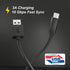 USB3.2 Gen2x1 A to C Cable, USB C Cable, USB-A to USB-C, 10Gbps High Speed Data Transfer, USB Charging Cable. Black, 2 meters...