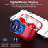 Wireless Earbuds Bluetooth 5.3 Headphones Bass Stereo Ear Buds with Noise Cancelling Mic LED Display in Ear Earphones IP7 Waterproof 36H Playtime ...