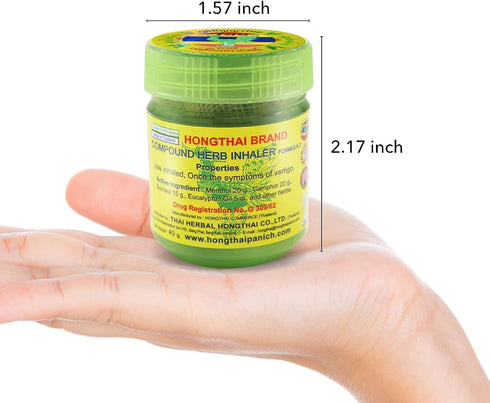 Compound Thai Herb Inhalant 10g (Pack of 2)...