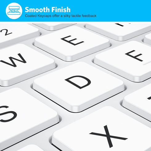 Emetok Universal Bluetooth Keyboard for iPad, Upgraded BLE Technology Keyboard with Unwavering Connection, 18-Month Battery Life, Automatic Identi...