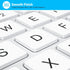 Emetok Universal Bluetooth Keyboard for iPad, Upgraded BLE Technology Keyboard with Unwavering Connection, 18-Month Battery Life, Automatic Identi...