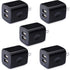 Phone Charger Box, 5Pack 2.1A Dual Port USB Wall Charger Plug Cube Power Adapter for iPhone 15 14 13 12 11 XS XR X,iPad,Samsung Galaxy A54 A14 S24...