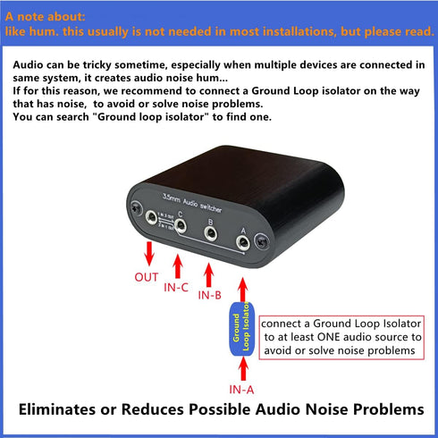 New D3 3(1)-in-1(3)-Out 3.5mm Stereo Audio Switch Source Input Signal switcher selector Splitter Box Mini...