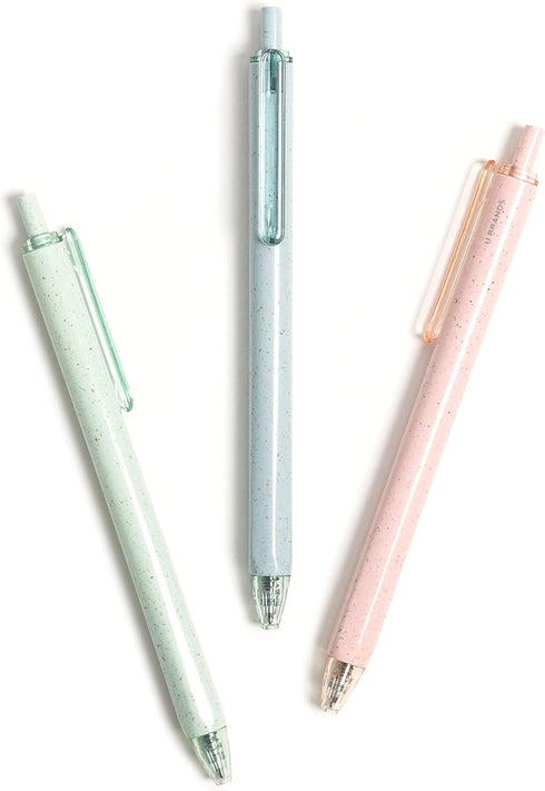 U Brands U-Eco Gel Ink Pens, Pastel Speckle, 4 Count (4375T06-48)...