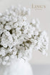 Ling's Moment Artificial Baby's Breath, 18pcs Gypsophila Greenery Spray White Flowers for Wedding Bouquet/Centerpieces/boutonnieres/Corsage and Fl...