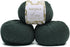 100% Baby Alpaca Yarn Wool Set of 3 Skeins DK Weight - Made in Peru - Heavenly Soft and Perfect for Knitting and Crocheting (Forest Green, DK)...