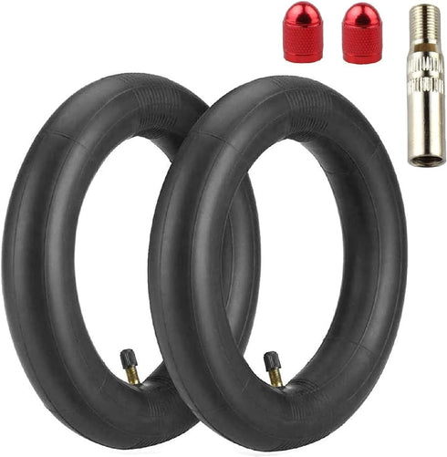 aibiku 8.5-Inch Thickened Inner Tubes, Inflatable Tires for Xiaomi M365, Gotrax GXL V2 Scooter Inflated Spare Tire - with Valve Extension and Meta...