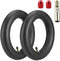 aibiku 8.5-Inch Thickened Inner Tubes, Inflatable Tires for Xiaomi M365, Gotrax GXL V2 Scooter Inflated Spare Tire - with Valve Extension and Meta...