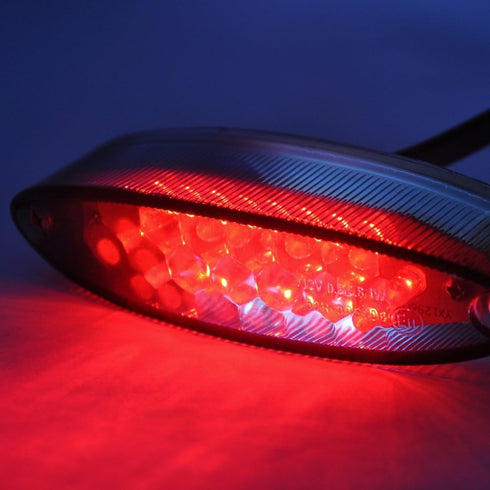 Universal 28 LEDs Motorcycle ATV Tail Light Brake Stop Lights Compatible with Suzuki Harley Davidson Honda Kawasaki DR DRZ 650 400...