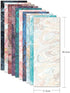 XINPOCUT transfer ink sheets 10pcs/Set, 4.5"x12" - Watercolor Marble Sublimation transfer paper compatible with Cricut joy Mug Press, transfer ink...