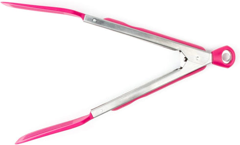 Fox Run Craftsmen, us kitchen, FOXW9 Locking Tongs, 1.25 x 2.25 x 10.75 inches, Pink...