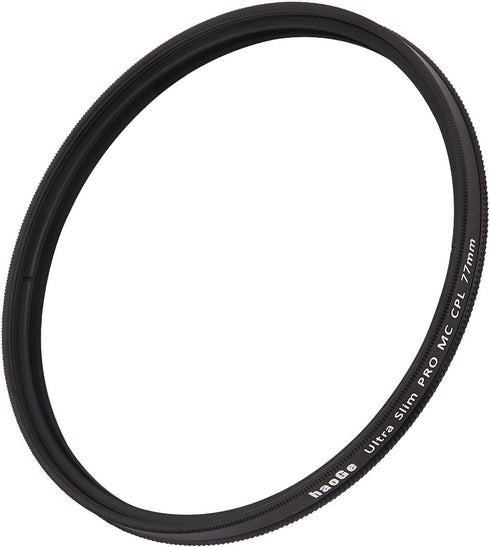 Haoge 77mm MC CPL Multicoated Circular Polarizer Polarizing Lens Filter for Canon 70-200mm f/2.8L, 17-40mm f4L, 100-400mm f/4.5-5.6L, 24-105mm f/3...