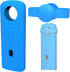 Lens Cover Silicone Case Compatible with Ricoh Theta sc2 360 Cameras Accessories Dust-proof Silicone Protective Case Sleeve Case (Blue)...