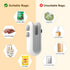 Mini Bag Sealer,2 in 1 USB Rechargeable Chip Bag Sealer Heat Seal Tool,Portable Handheld Vacuum Food Sealer Bag Sealing Machine for Snacks Chips F...