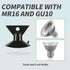 Light Bulb Suction Cup Removal Tool 3 Pack GU10 MR16 Lamp Changer Head NRS90-N20 Suction Cup Halogen Bulb Extractor for Mini Track Lights and More...