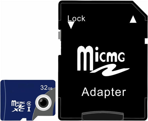 32GB TF Card High Speed MicroSD Memory Card, UHS-I U3, V30, Class 10, with Full Size Adapter...