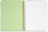 ban.do Rough Draft Mini Spiral Notebook with Saying, 8.5" x 6.75" with Pockets and 160 Lined Pages, Botanical Green...