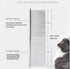 1Pcs Pet Stainless Steel Grooming Comb For Long Short Hair PetP Brush Hair Knots Tangles...