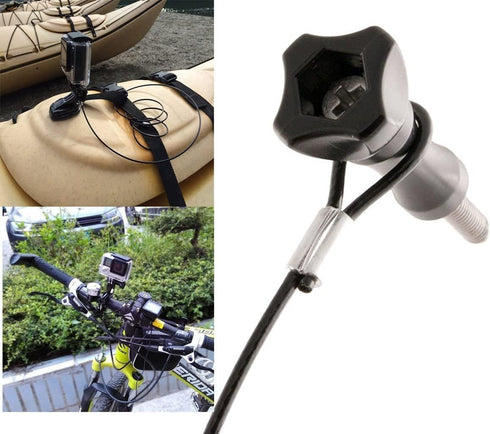 Car Windscreen GPS Suction Cup Mount for Windshield Dash Cam Camera Camcorder Bracket Holder Stand and Lanyard for All GoPros, SJCAM, GeekPro, Xia...