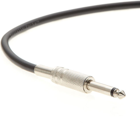 InstallerParts 10Ft 1/4" Mono Male to XLR Male Microphone Cable- Compatible with Amplifiers, Instruments, and More!...