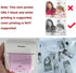 Mini Pocket Bluetooth Printer-Portable Thermal Printer with 13 Roll Papers for Journal/DIY Scrapbook/Travel/Notes/Lists/Label/Memo, Receipt Printe...