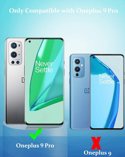 [3+3 Pack Compatible for OnePlus 9 Pro Soft TPU Screen Protector + 3D Tempered Glass Camera Lens Protector, Screen Cover with Installation Kit Fin...