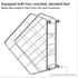 Vertical Napkin Holder for Dining Table Décor, Freestanding Metal Paper Holder for Kitchen Countertop, Heavy Duty Napkin Paper Organizer, Durable ...