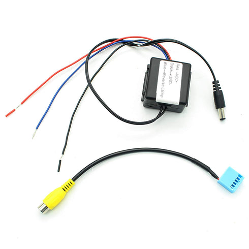 GreenYi Car Rear View Camera Power Delay Timer Relay Filter Rectifier RCD330 PQ MIB RCA Conversion Adapter for VW BMW Benz Audi...