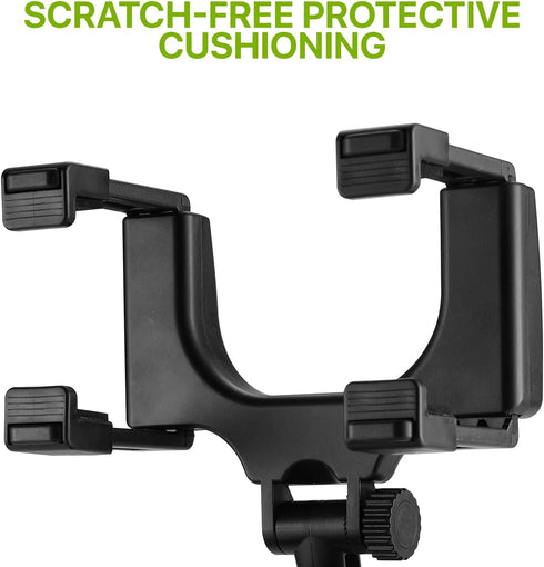LAX Gadgets Window Phone Mount for Car, Car Phone Holder Mount with Flexible Gooseneck, Cell Phone Holder Car with Suction Cup for Windshield or D...