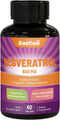 Resveratrol 600 mg, Trans-Resveratrol Supplement, Antioxidant Health Aging Support...