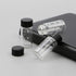 JIUWU 10pcs 5ml 1/6 Oz Scaled Clear Glass Vials Sample Transparent Liquid Bottles Screw Cap Lab Container...