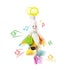 Jollybaby Stroller Rattle Toys for Car Seat Parm, Fruit Plush Hanging Infant Crib Bed Travel Activity Ring Bell with Crinkle, Squeaky & Teether fo...