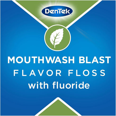 DenTek Earth Friendly Floss Picks, Organic Plant-Based bio-Plastic Handles, Mint 60 Count (Pack of 6)...