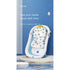 Baby Bath Cushion Pad Newborn Bathtub Mat Infant Bath Supporter Net Baby Bathtub Pillow Non-Slip Floating Bathing Tub Seat (White Star, 28cm*43cm*...
