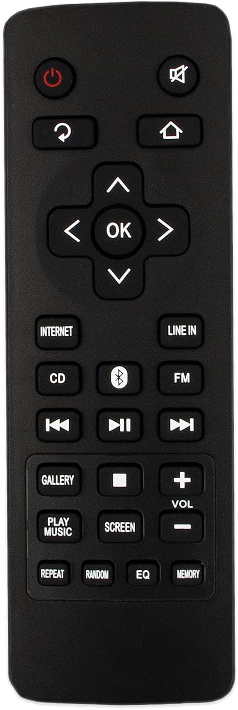 RTS7110B RTS7630B RTS7010B Soundbar Remote Control Replacement Supports for RCA Sound Bar Speaker System Home Theatre Systems Speakers...