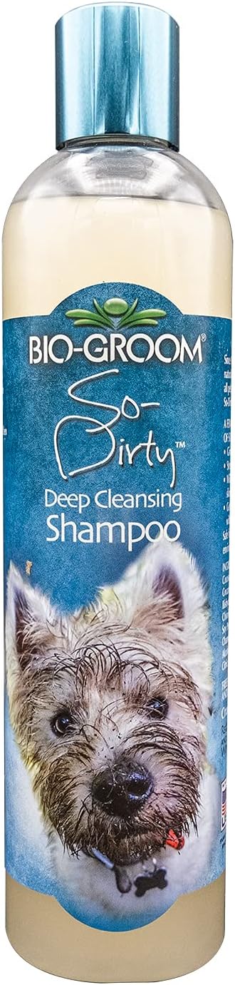 Bio-groom So-Dirty Dog Shampoo – Quick Rinse Pet Shampoo, Dog Bathing Supplies, Puppy Wash, Dog Grooming Supplies, Cruelty-Free, Made in USA, Sham...