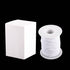 0.8 mm Elastic String Cord Stretchy Bracelet String Beading Thread for Jewelry Making and Bracelet Making, 109 Yards, White...