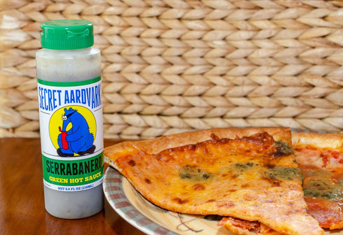 Secret Aardvark Serrabanero Hot Sauce – Serrano & Green Habanero Hot Sauce, Green Spicy Sauce, Non-GMO, Low Carb, Low Sugar, Green Hot Sauce & Mar...