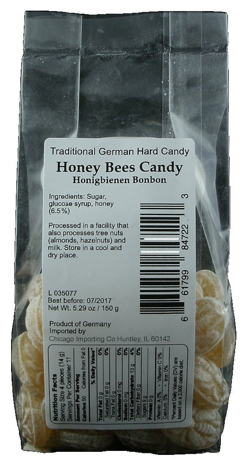 Hermann the German Bavarian Hard Candy, Honey Bees, 5.29 Ounce...
