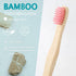 24 Pcs Kids Bamboo Toothbrushes Soft Bristles BPA Free Wood Toothbrush Bulk Colorful Wooden Handles Children's Toothbrush for Toddler Home Travel ...