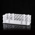 Eowpower Plastic Lab Test Tube Rack Storage Stand Holder Detachable for 20mm Test Tubes, 40 Holes Pack of 1...