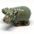 ZOOCRAFT Ceramic Hippo Figurine Mom and Baby Hand Painted Porcelain Terrarium Garden Decor Collectibles...