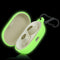 LEFXMOPHY Case Cover Compatible with Jabra Elite 7 Pro Green Silicone Protective Protector Skin Glow in Dark with Clip...