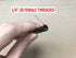 Metal Tripod Extender Tube Extension Rod/Tripod Pole - with 1/4inch-20 Female Threaded and 1/4inch-20 Male Threaded for Tripod Stabilizer for DSLR...